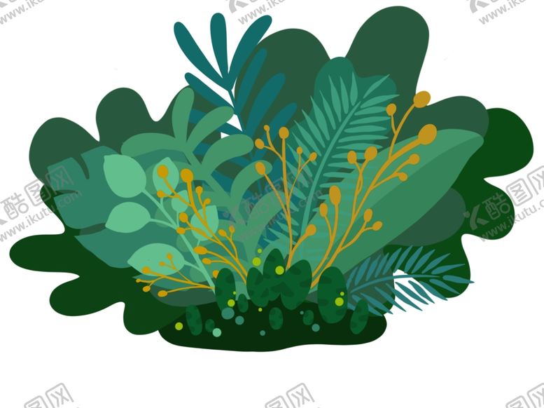 编号：93304202080621367437【酷图网】源文件下载-花草植物