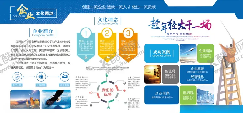 编号：38268504071604025106【酷图网】源文件下载-公司展板背景