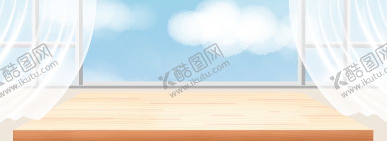 编号：29082107070713325499【酷图网】源文件下载-简约窗台促销海报banner