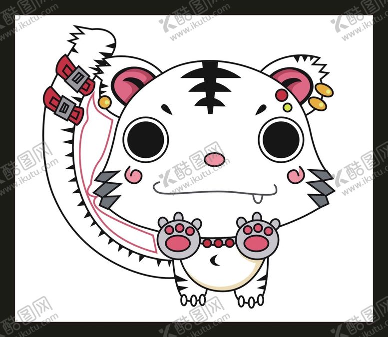 编号：25503701262030186024【酷图网】源文件下载-手绘卡通小猫