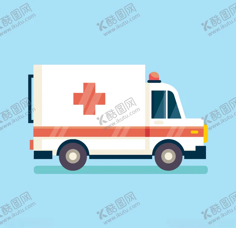 编号：76974909221403518020【酷图网】源文件下载-救护车矢量图