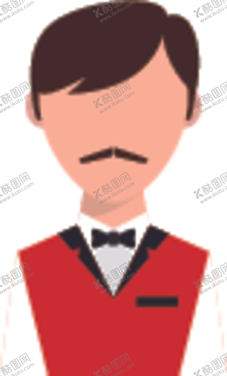 编号：22518909290818202808【酷图网】源文件下载-服务员