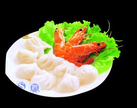 鲜虾饺子