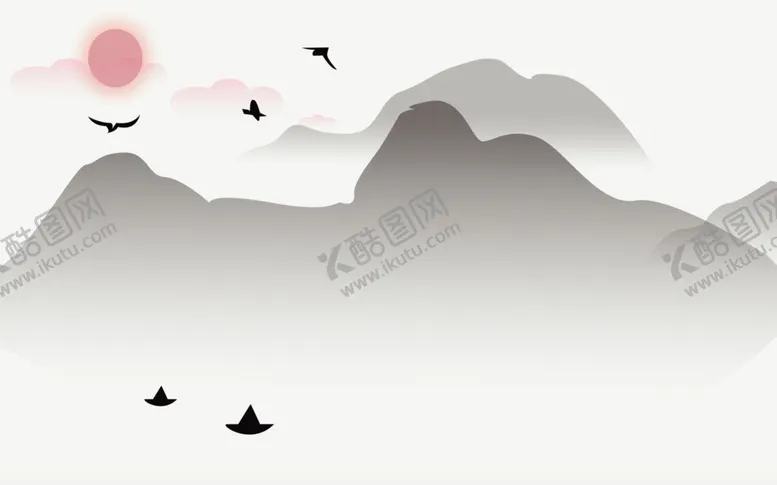 编号：10569701151317482412【酷图网】源文件下载-水墨山水背景墙