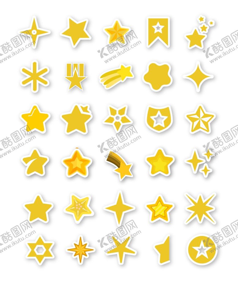 编号：65308107082238058171【酷图网】源文件下载-五角星