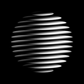 重复构成质感圆形