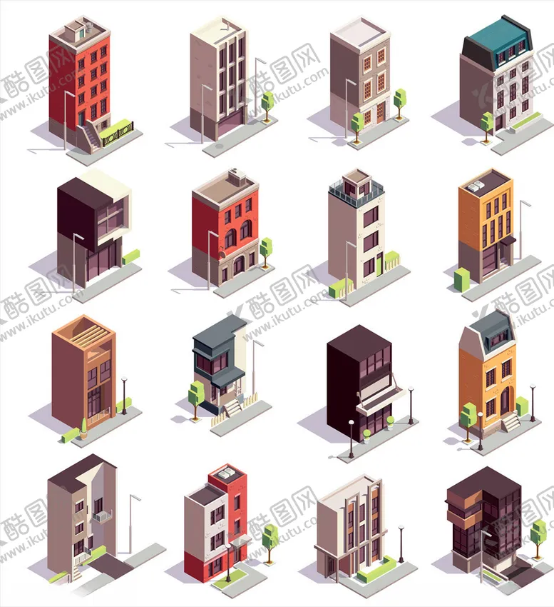 编号：84883509090949181453【酷图网】源文件下载-房屋插画