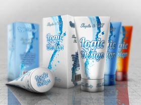 化妆洗浴用品贴图样机