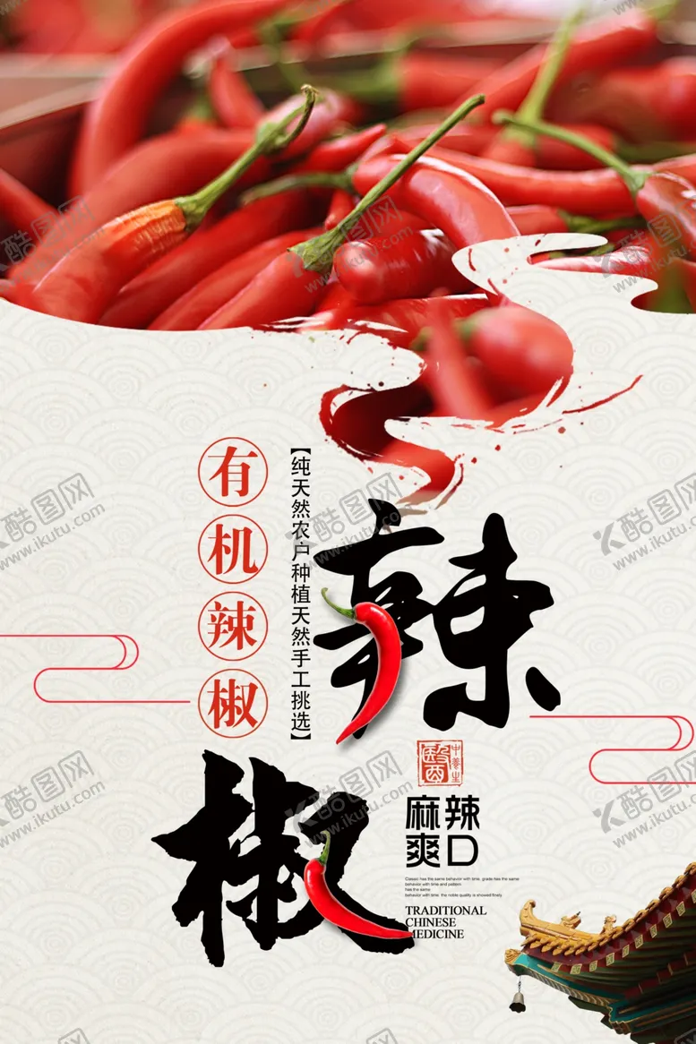 编号：79972904240342105966【酷图网】源文件下载-辣椒海报