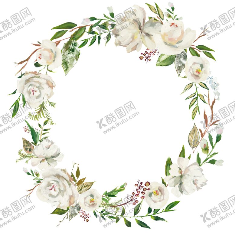 编号：14031102111728069115【酷图网】源文件下载-花环 