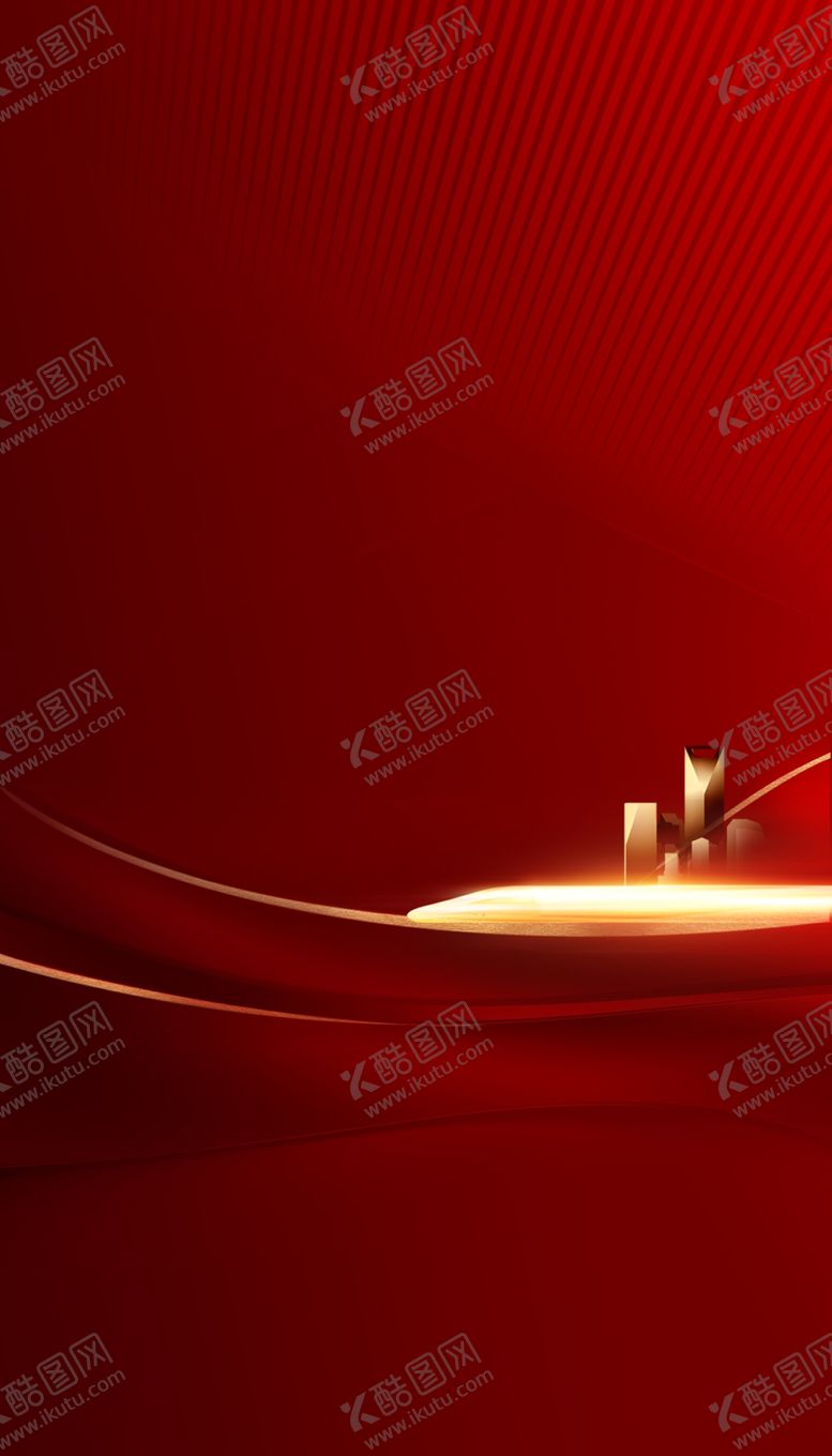 编号：24125209250858137946【酷图网】源文件下载-高端红色地产背景