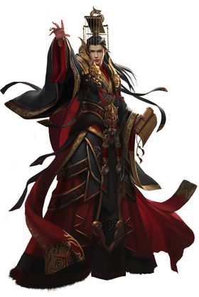游戏人物中国风中式元素中国风元素