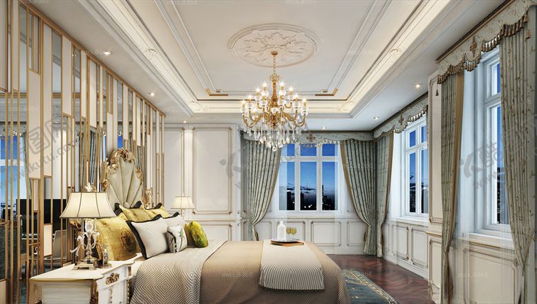 编号：99311710040713419681【酷图网】源文件下载-欧式卧室
