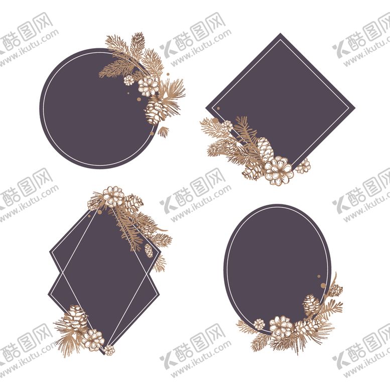 编号：88267209141949352135【酷图网】源文件下载-手绘花边框