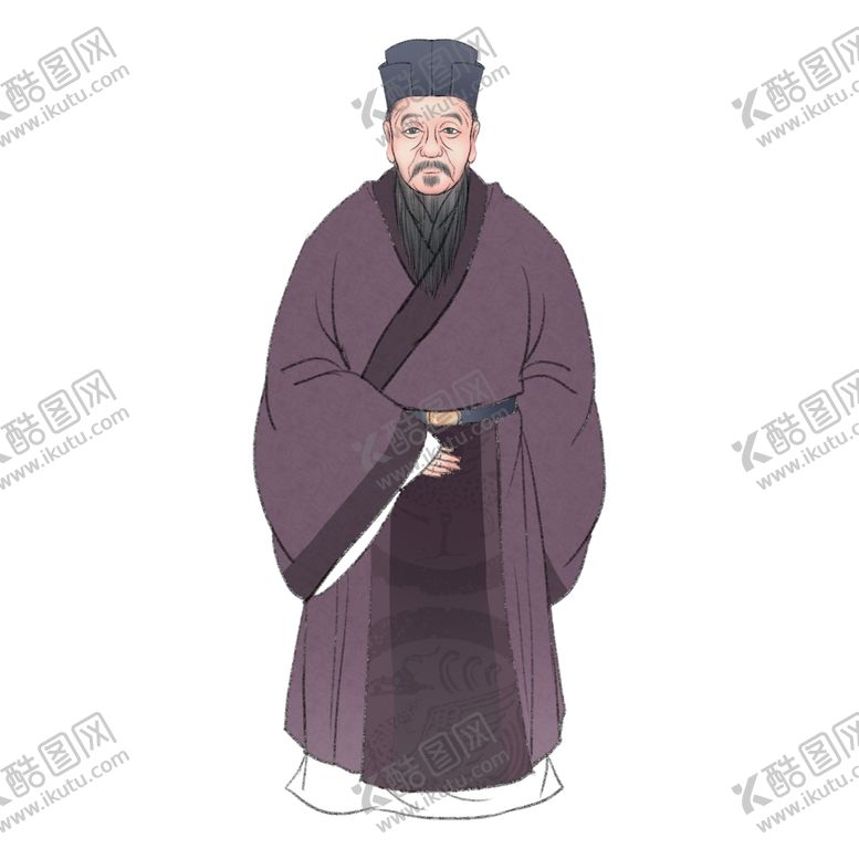 编号：77607209250247063156【酷图网】源文件下载-国学人物插画