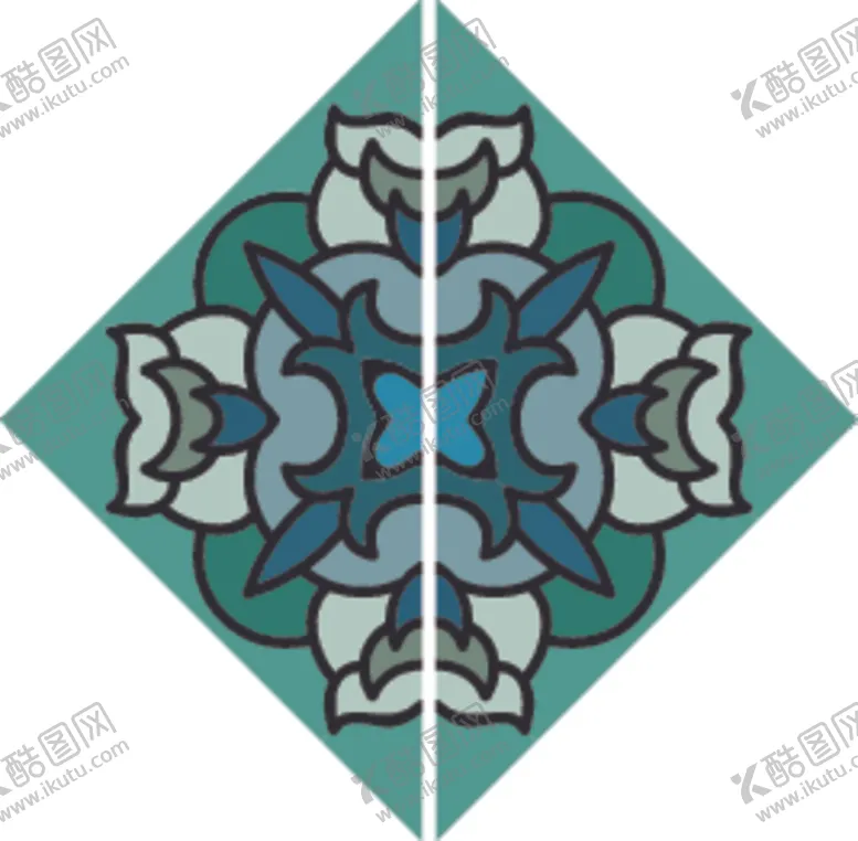 编号：98794206260021295305【酷图网】源文件下载-古典少数民族花纹底纹矢量