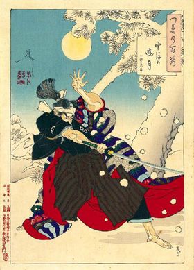 月冈芳年浮世绘