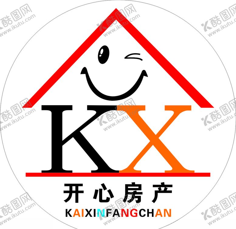 编号：96582003121928433784【酷图网】源文件下载-开心房产log