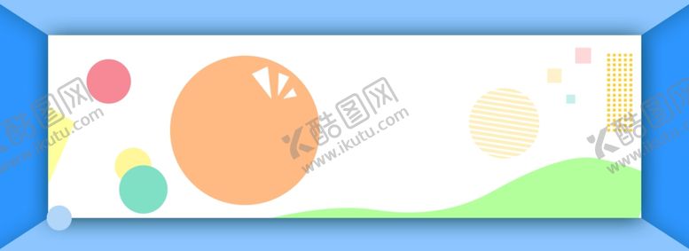 编号：28615807092013009979【酷图网】源文件下载-扁平几何电商促销海报