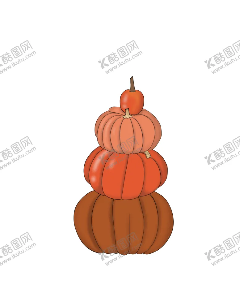 编号：67302306251017577907【酷图网】源文件下载-手绘丰收的季节设计插画素材 纹