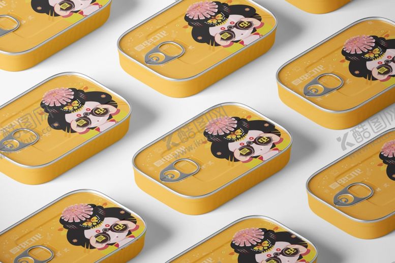 编号：27024210010842134413【酷图网】源文件下载-罐头样机