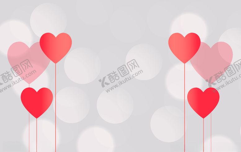 编号：10068710060349359831【酷图网】源文件下载-爱心背景