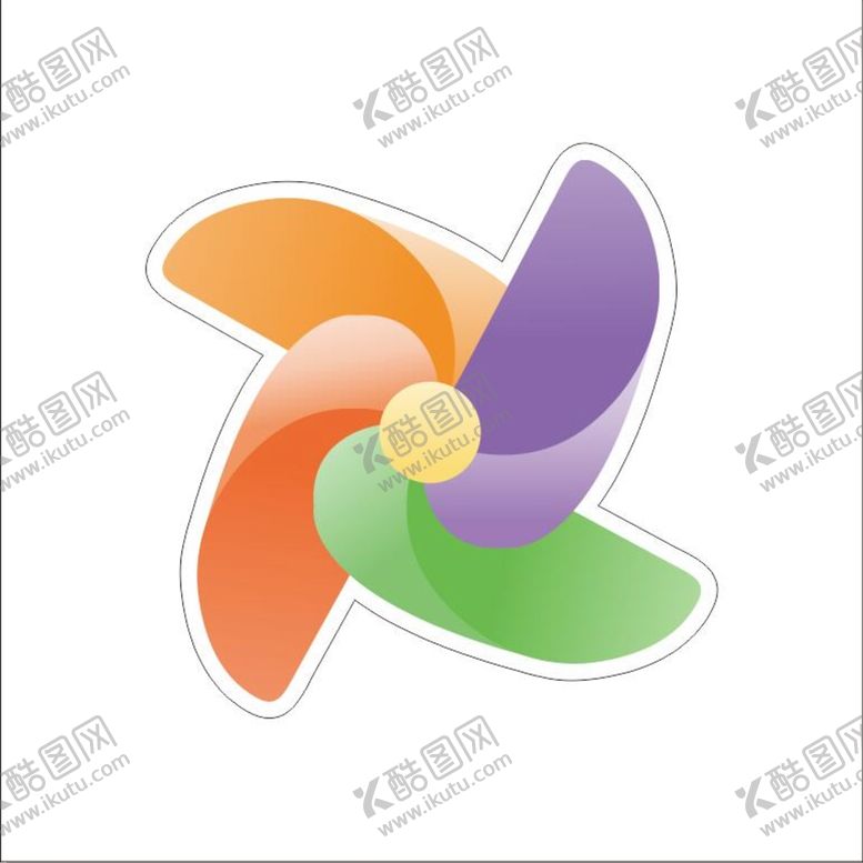 编号：02869709162155074902【酷图网】源文件下载-抖音小风车  游戏小风车 矢量