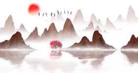 水墨山水