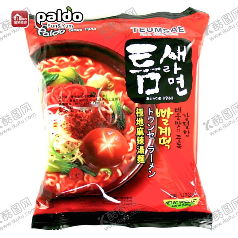 编号：21946811011145364858【酷图网】源文件下载-韩国八道极地麻辣汤面方便面
