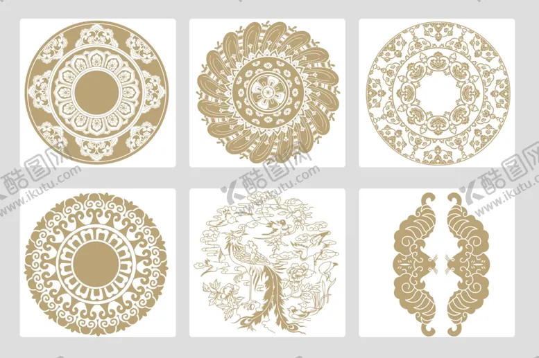 编号：62402511021838243655【酷图网】源文件下载-传统中式花纹图案