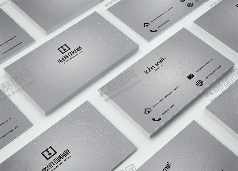 编号：66632209271812237405【酷图网】源文件下载-矢量名片模板