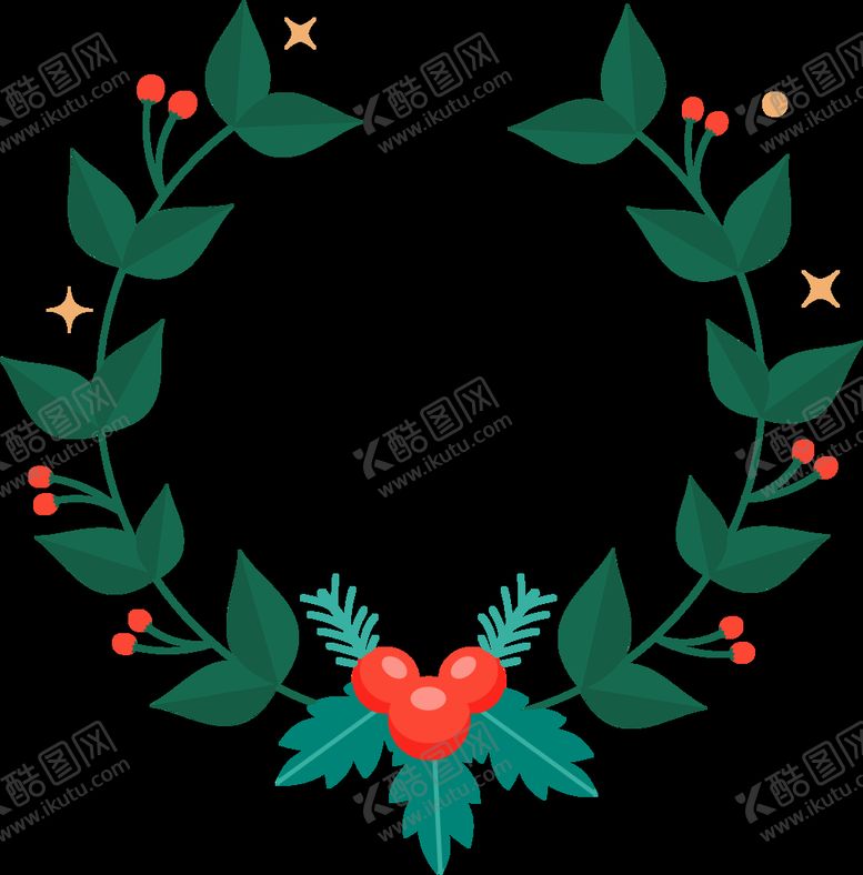 编号：11287610271514487166【酷图网】源文件下载-植物花环