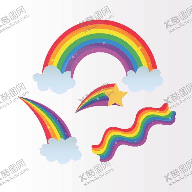 编号：16249510011833586514【酷图网】源文件下载-彩虹彩色背景