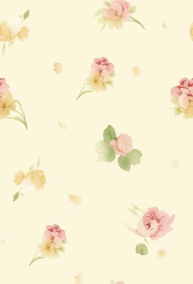 清新淡雅花卉图案背景