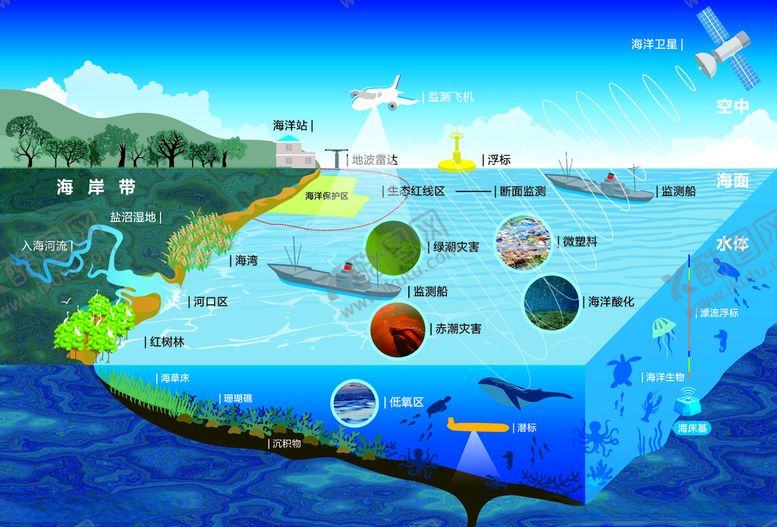 编号：14043509172018257420【酷图网】源文件下载-海洋分布图