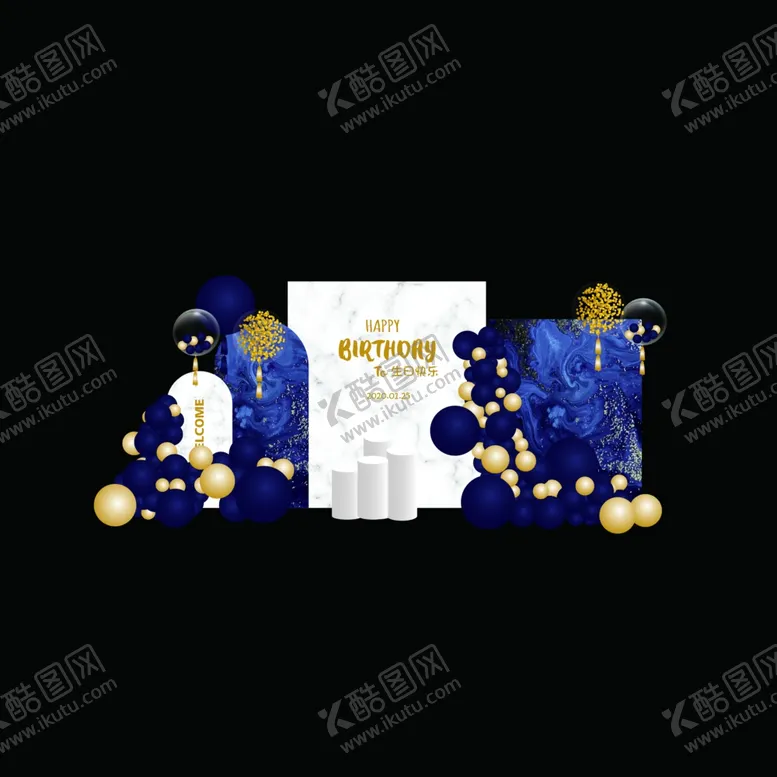 编号：47411212031818391804【酷图网】源文件下载-婚礼背景板