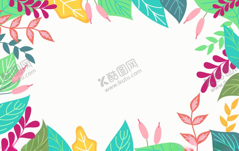 编号：48596610080645081534【酷图网】源文件下载-叶子背景