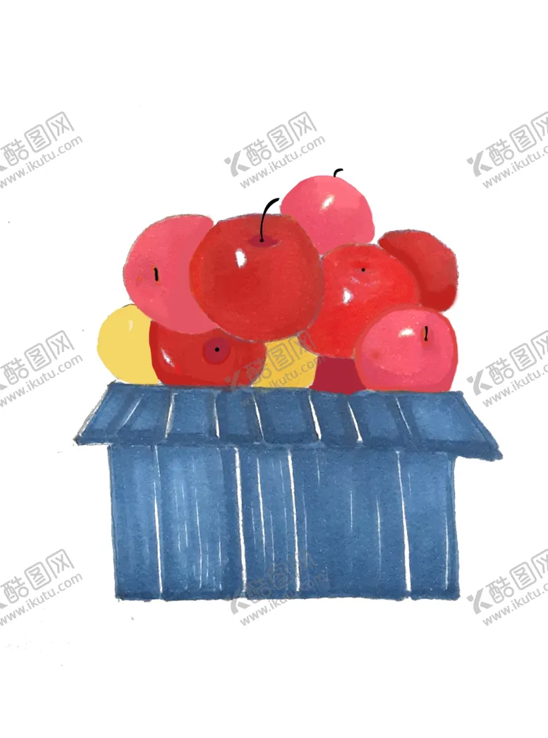 编号：92835406291100497794【酷图网】源文件下载-手绘苹果苹果插画