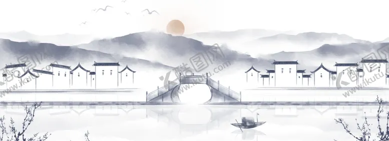 编号：23215706240751022357【酷图网】源文件下载-水墨海报素材毛笔画素材墨迹