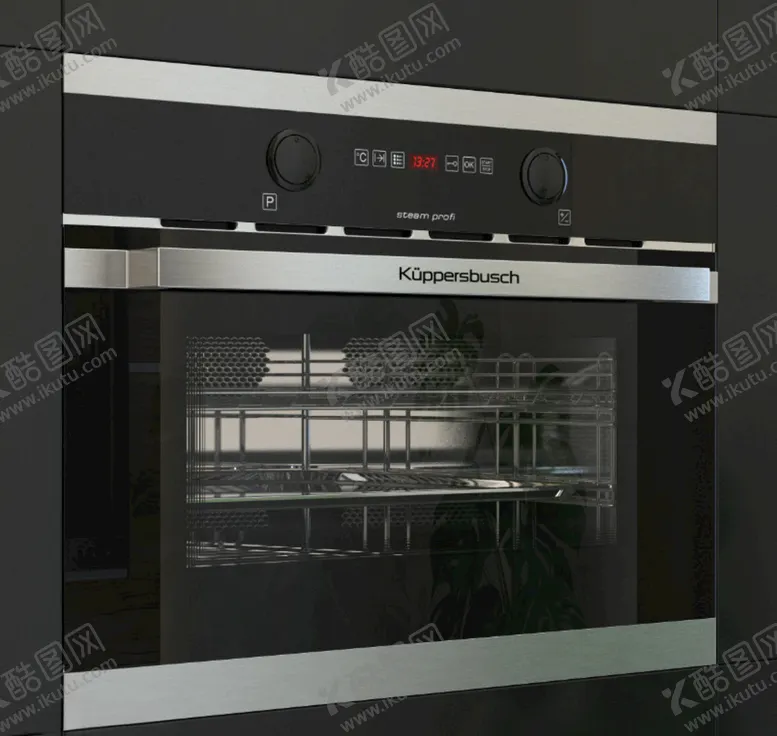 编号：42431612101845201599【酷图网】源文件下载-C4D模型烤箱