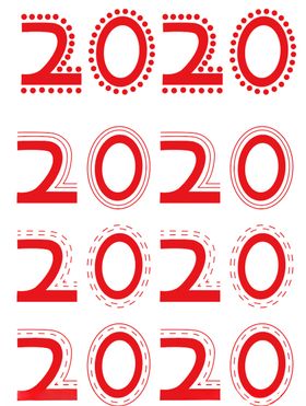 2020字体设计
