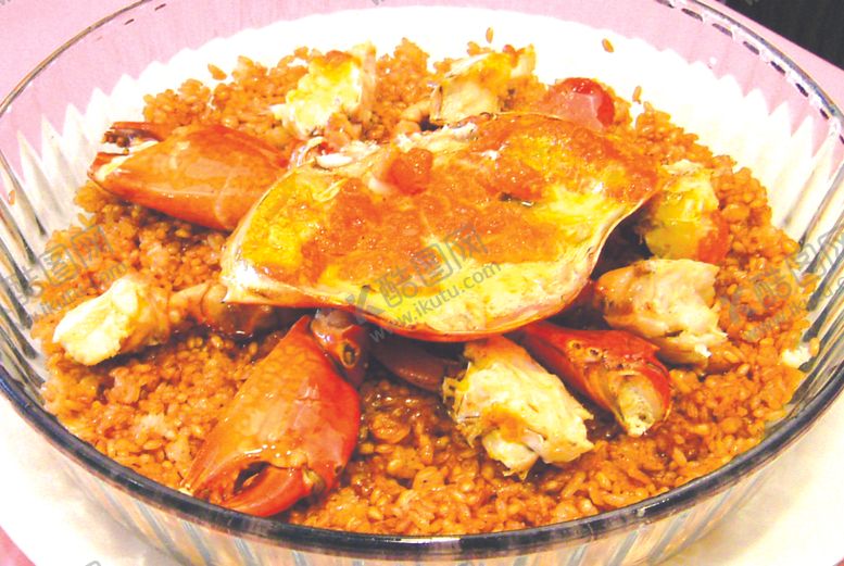 编号：12548210101533049375【酷图网】源文件下载-糯米蒸膏蟹