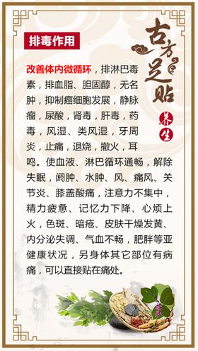 古方足贴海报抵值券现金券