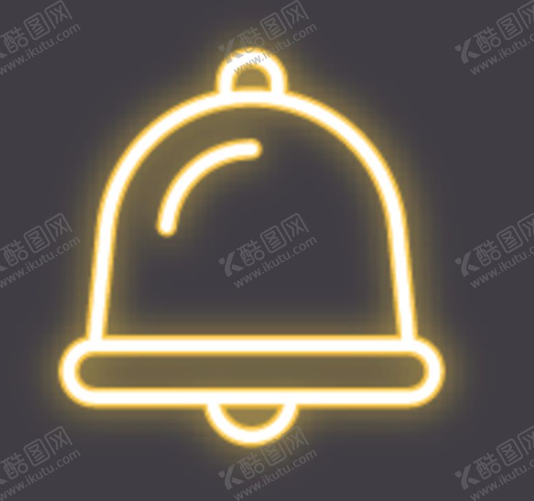 编号：68801610130632347016【酷图网】源文件下载-霓虹灯铃铛