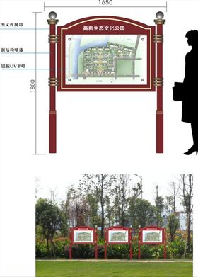 景区宣传栏