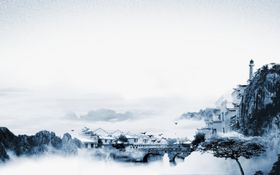 中式背景墙