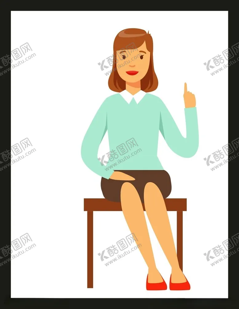 编号：61166901310841458518【酷图网】源文件下载-手绘卡通女孩