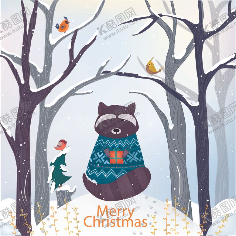 编号：80635509300042331244【酷图网】源文件下载-圣诞节创意卡通图案