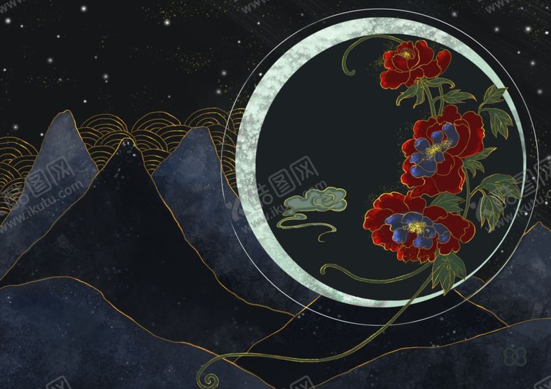 编号：54164509251604273978【酷图网】源文件下载-国潮海报设计图片