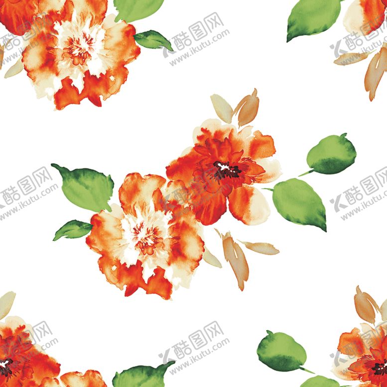 编号：87737509291406362256【酷图网】源文件下载-手绘花玫瑰花大牌花乱花